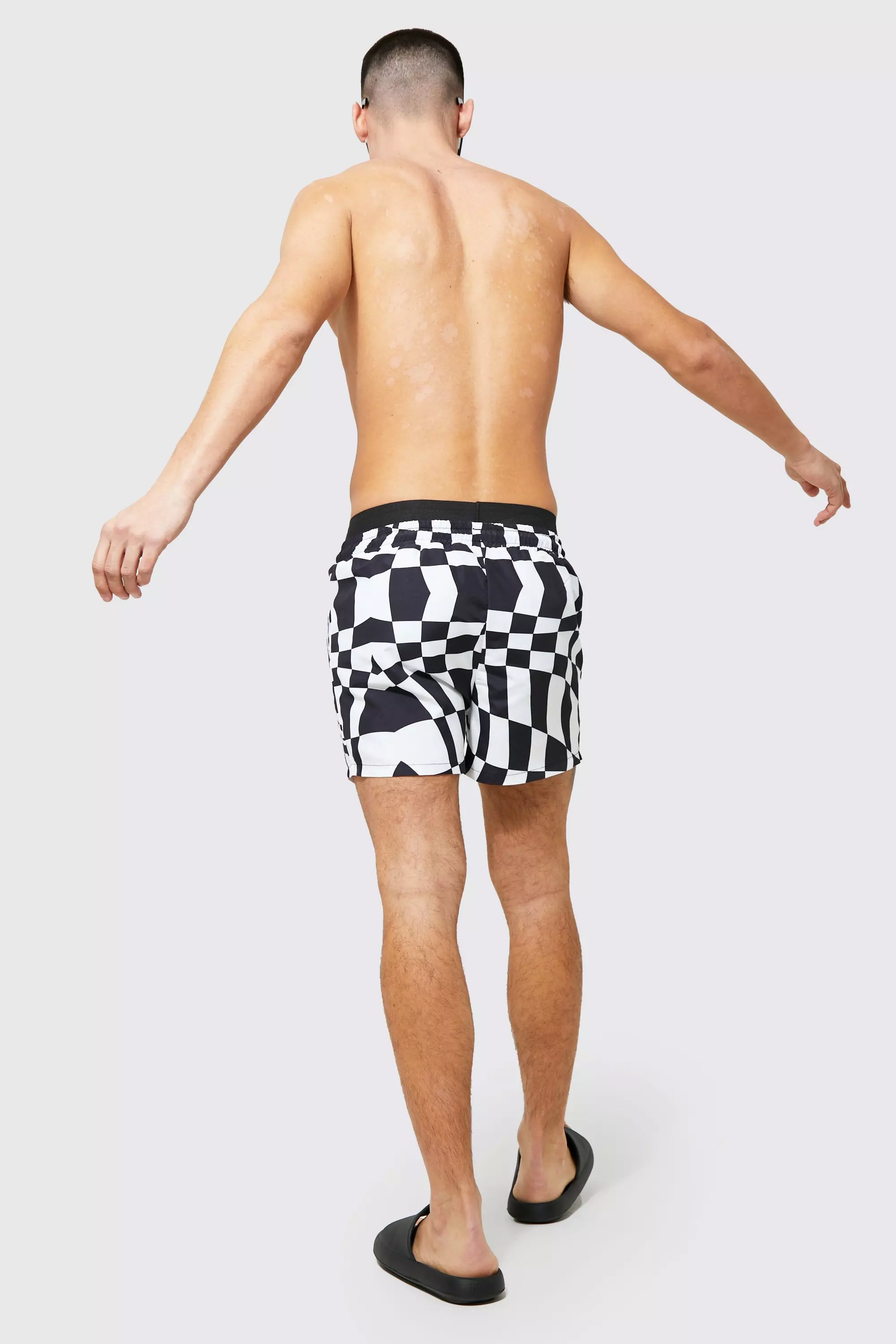BAOHOKE Mens Casual Sports Shorts Beach Swimming Trunks Solid Gym Pants